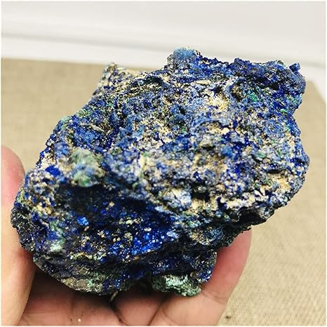 Amazon Co Jp 天然青青銅鉱石水晶鉱物サンプル ホーム キッチン
