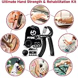 FitBeast Grip Strengthener Forearm Strengthener 5 Pack Adjustable Resistance view 5