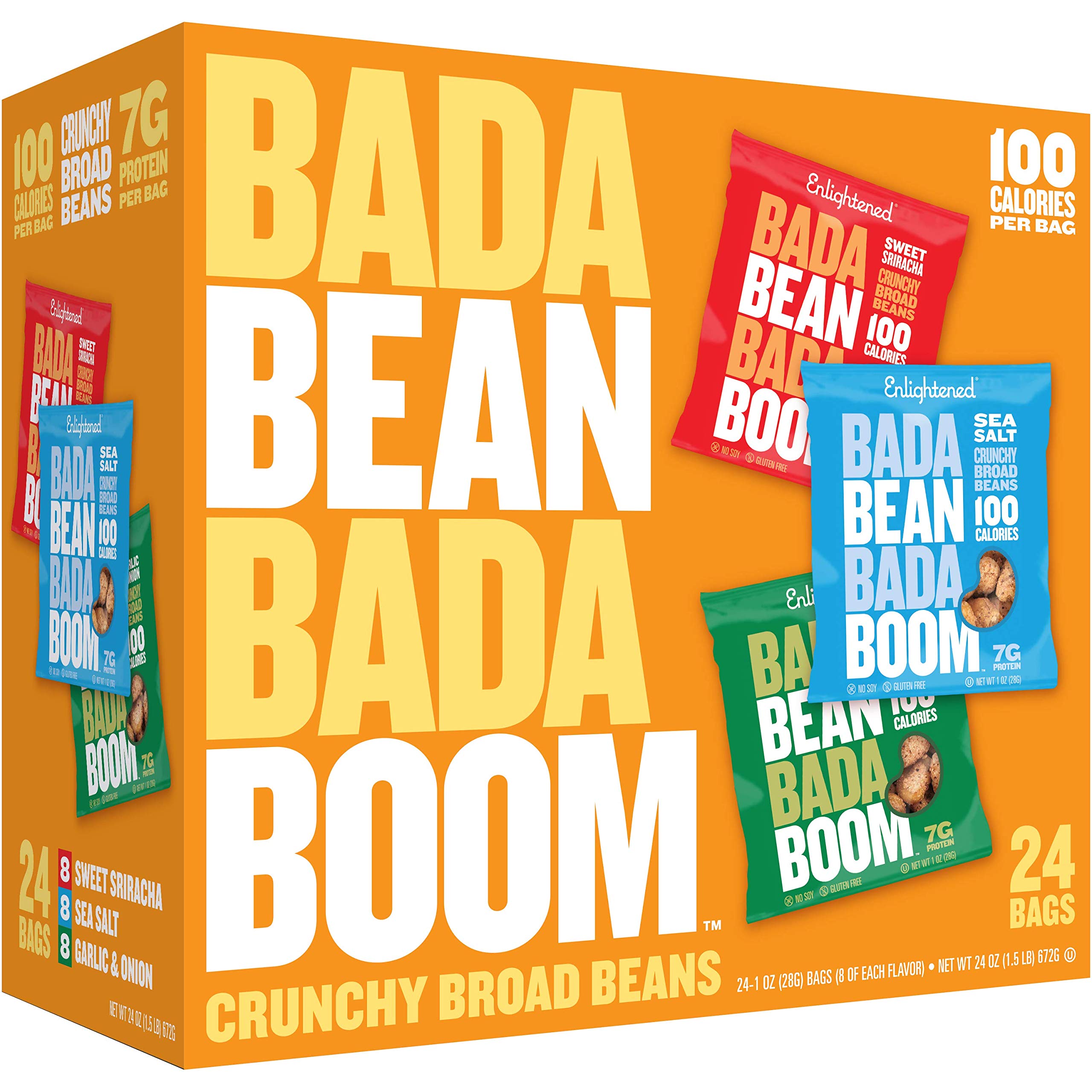Bada Bean Bada Boom PlantBased Protein, Gluten Free, Vegan, Crunchy