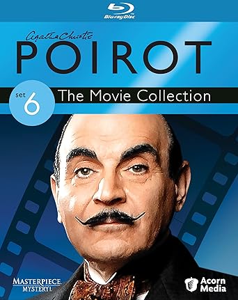 Amazon Com Agatha Christie S Poirot The Movie Collection Set 6 Blu Ray David Suchet Hugh Frasier Philip Jackson Charles Palmer Ashley Pearce Movies Tv