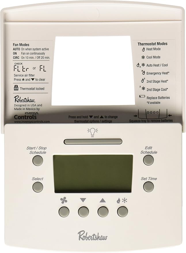 Robertshaw Heat Pump Thermostat Wiring Diagram - Complete Wiring Schemas