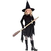 Classic Witchy Witch Black Child Costume Small (4-6)