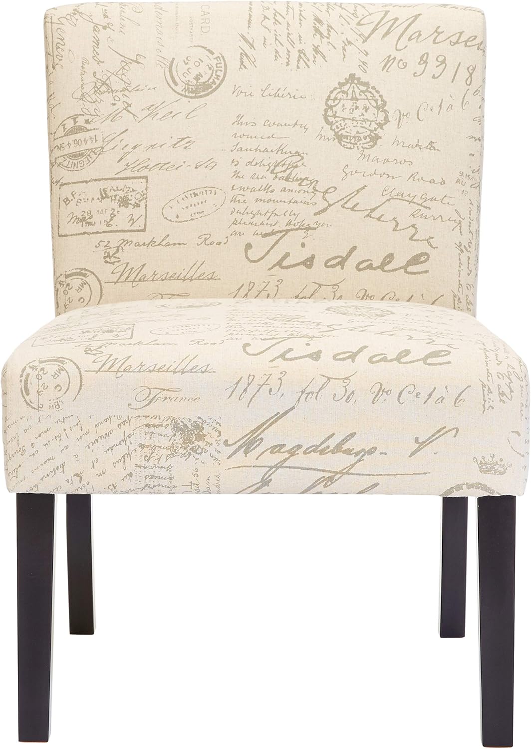 Amazon Com Red Hook Giada Contemporary Upholstered Armless Accent