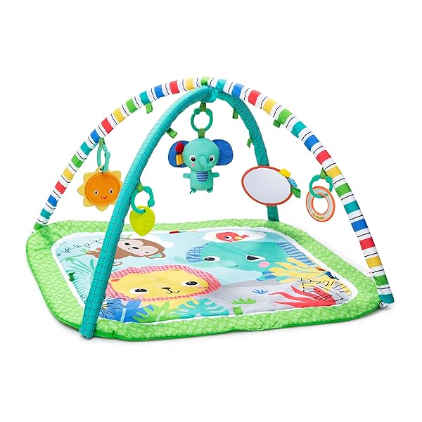 BRIGHT STARTS WILD WIGGLES BABY ACTIVITY GYM &...