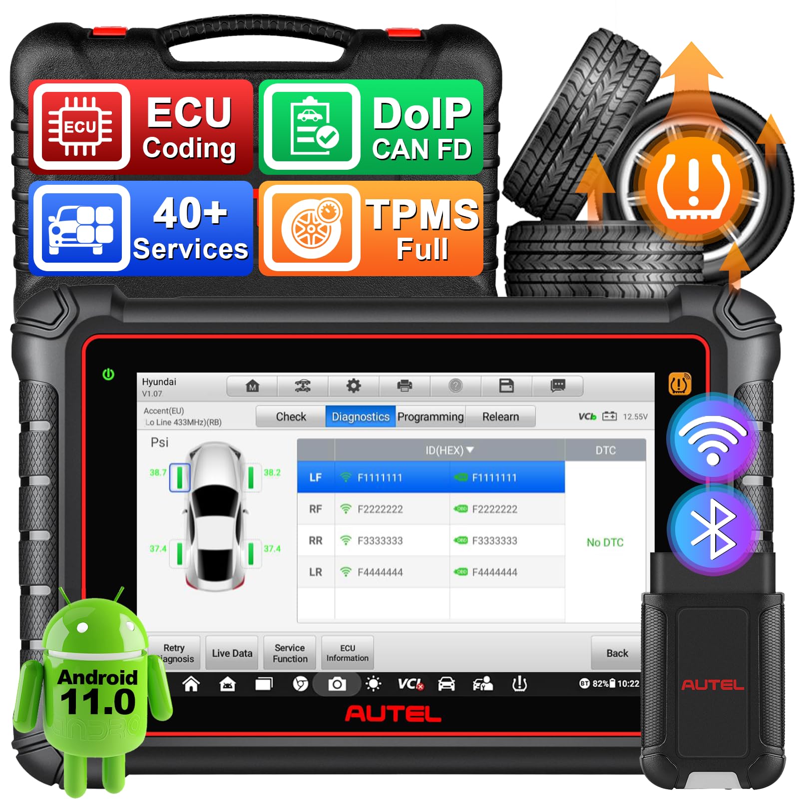 Mua Autel Scanner MaxiPro MP900-TS, 2024 Android 11 ECU Coding Scan ...