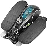 DeskCycle Under Desk Elliptical Machine up to 40 lbs Magnetic Resistance Foot Pedaler, Ultra-Smooth &amp; Silent Seated Leg Exerciser, Heavy Duty Non-Sliding Steel Frame