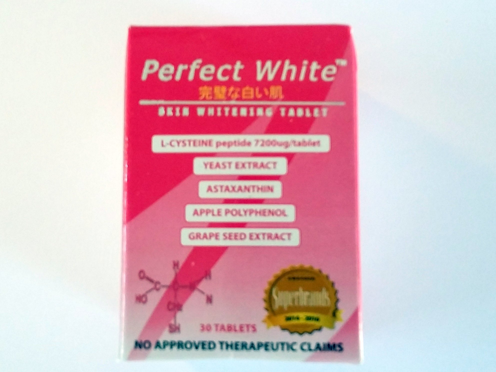 Perfect White Skin Whitening AntiAging Tablets Buy Online in UAE
