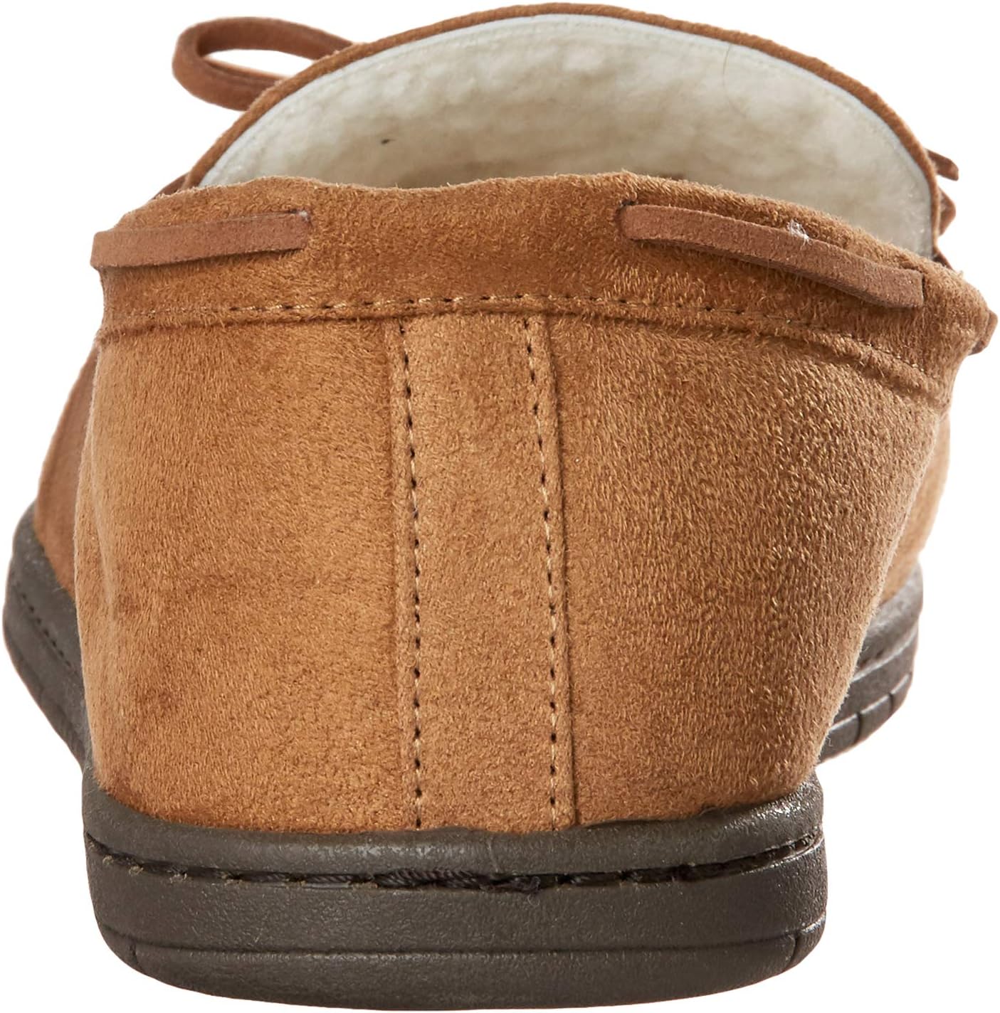 FOCO Mens NCAA College Team Logo Moccasin Slippers : Clothing