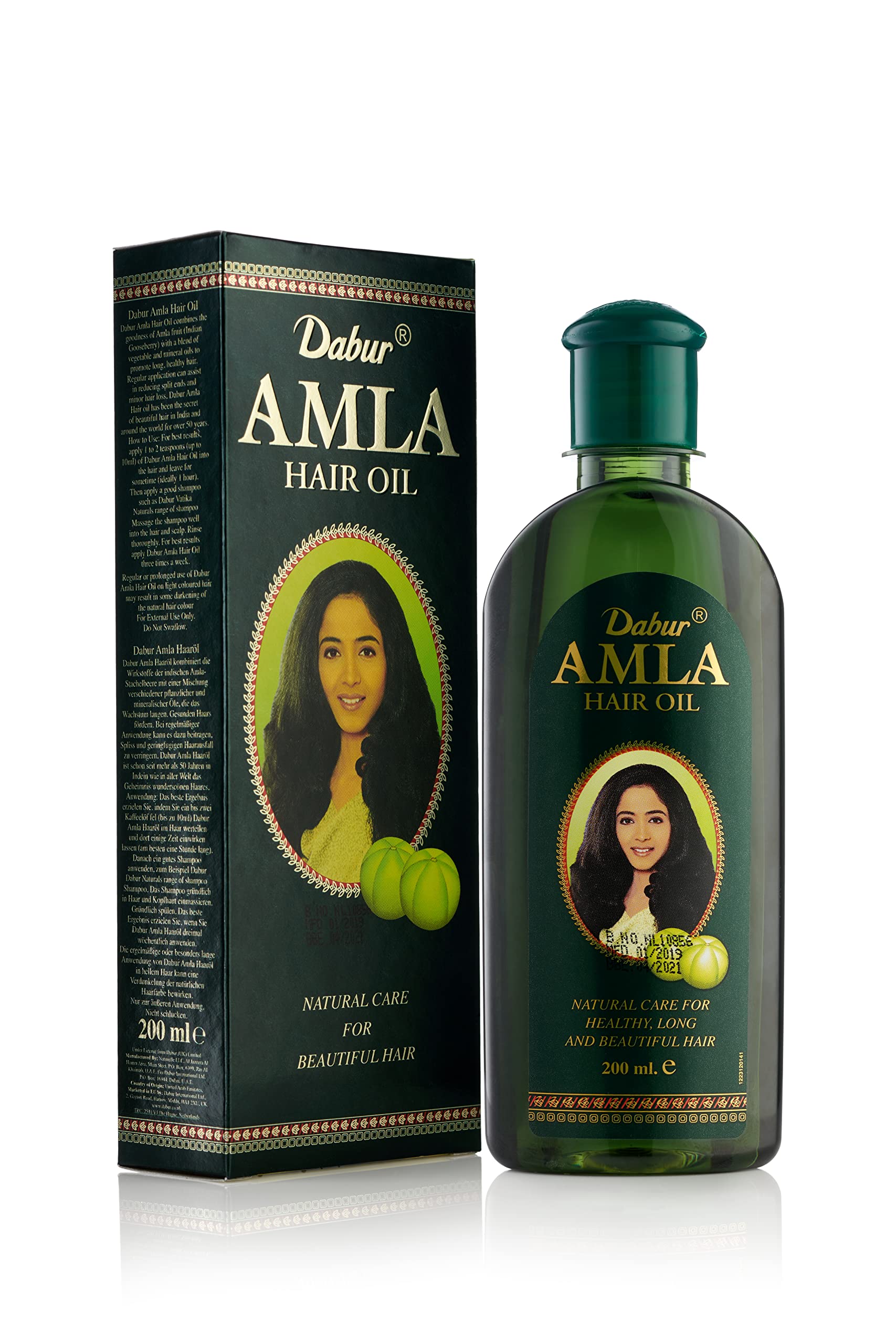 Dabur Amla Hair Oil 200 ml Natural care Enriched with the goodness of Amla For strong, healthy hair