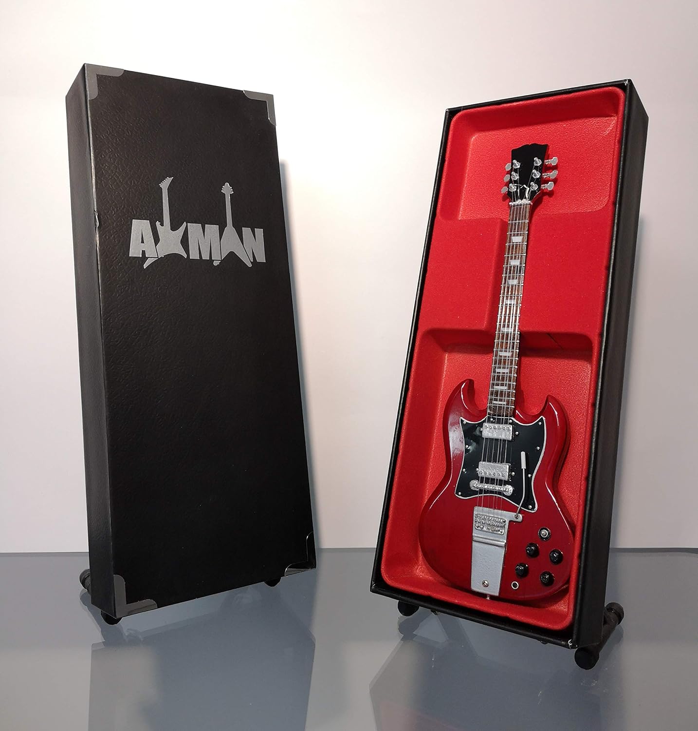 Angus Young (AC/DC) - SG Standard: Réplica miniatura de guitarra ...