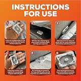 READY STEADY DEFEND Bed Bug Traps Pack of 4 Early Detection Non-Toxic view 5