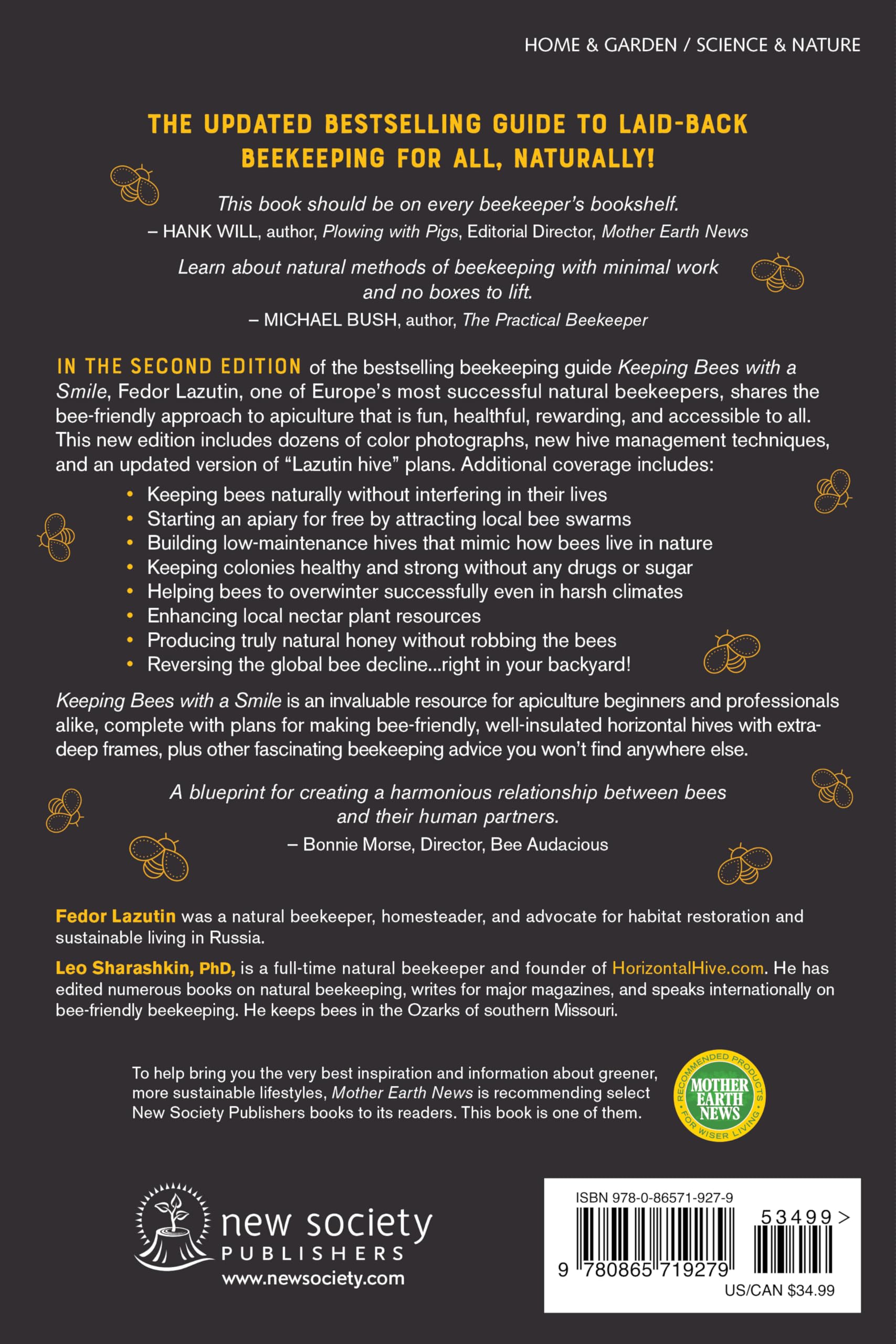 Keeping Bees with a Smile: Principles and Practice of Natural Beekeeping (Mother Earth News Wiser Living Series)