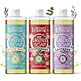 Brittanie's Thyme Pure Castile Liquid Soap Variety, Lavender/Peppermint/Lemon, 32 oz Pack of 3 | For Hair & Body, Gentle and Pure, Made with Natural Luxurious Oils, Vegan & Gluten Free Non-GMO