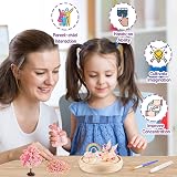 HappyGoLucky Unicorn Craft Kit for Kids Ages 3 4 5 6 7 8 9 10 view 4
