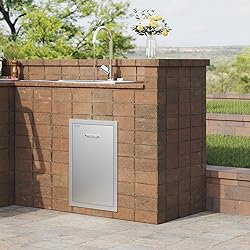 VEVOR Outdoor Kitchen Trash Drawer 16Wx22Hx16