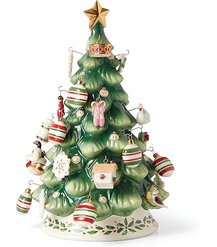 Lenox 893625 Treasured Traditions Advent Calendar Tree & Ornaments