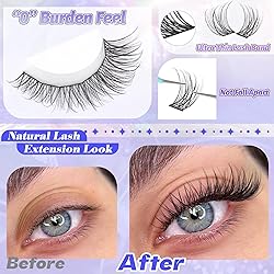 Natural Lash Clusters Wispy Cluster Eyelash