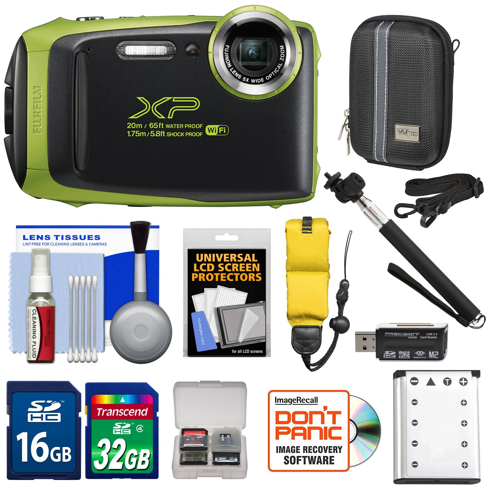 Fujifilm FinePix XP130 Shock & Waterproof WiFi Digital Camera with