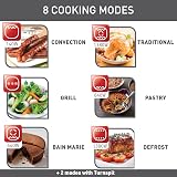 Tefal 19L Optimo Oven with Rotisserie, 8 Functions, 1380W - Black view 2