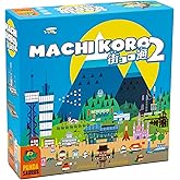 Pandasaurus Games Machi Koro 2 Board Game | City Building Strategy Board Game | Fast-Paced Dice Rolling Game for Adults and K