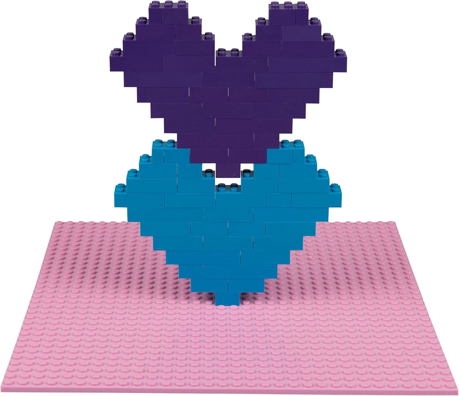 pink lego base plate