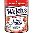 Welch's Fruit Snacks, Strawberry, Perfect for Sharing, Gluten Free, Bulk Bag, 8 oz (Pack of 1)