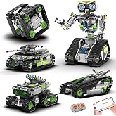 HPROMOT STEM Robot Building Kit for Kids Ages 8-16 | 757 PCS 5-in-1 APP &amp; Remote Control Coding Robot Toy | 4 Control Modes | Engineering Educational Gift for Boys Girls Teens