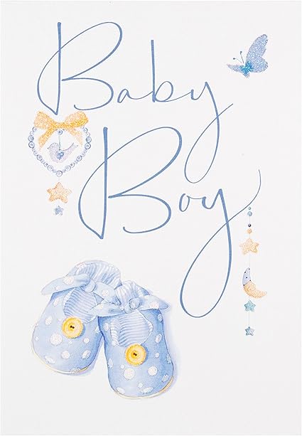 Hallmark Biglietto Di Auguri In Inglese Per Nascita Di Un Bambino Dimensioni Medie Amazon It Cancelleria E Prodotti Per Ufficio