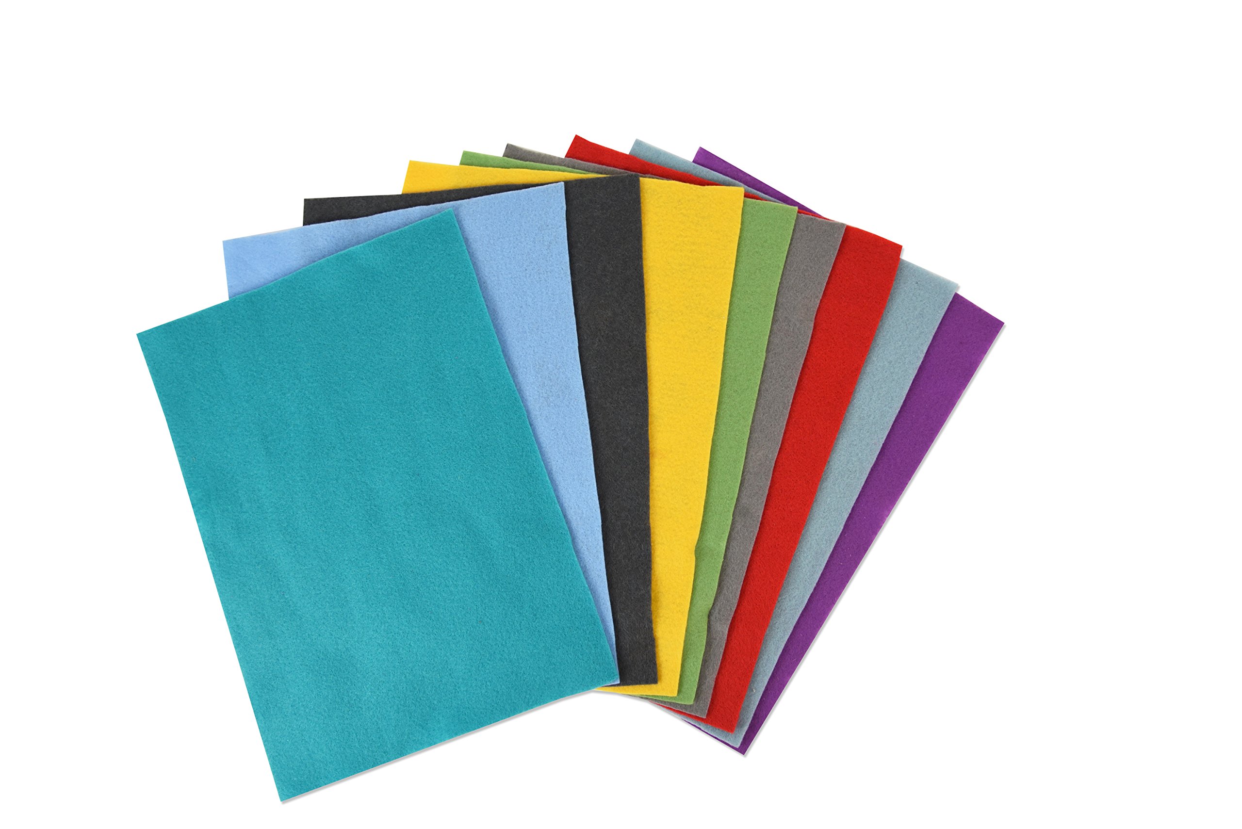 Surfacez Felt Sheets 10PK (10 Bold Colours)