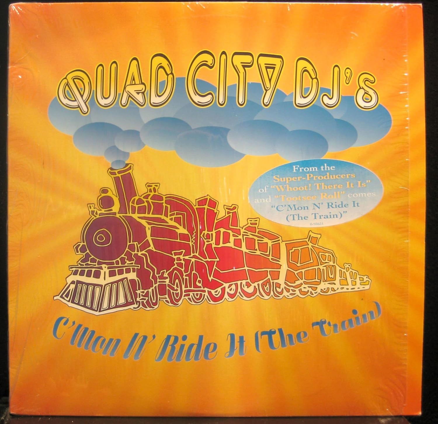 Quad City Dj's QUAD CITY DJ'S C'MON RIDE IT (THE TRAIN) vinyl record