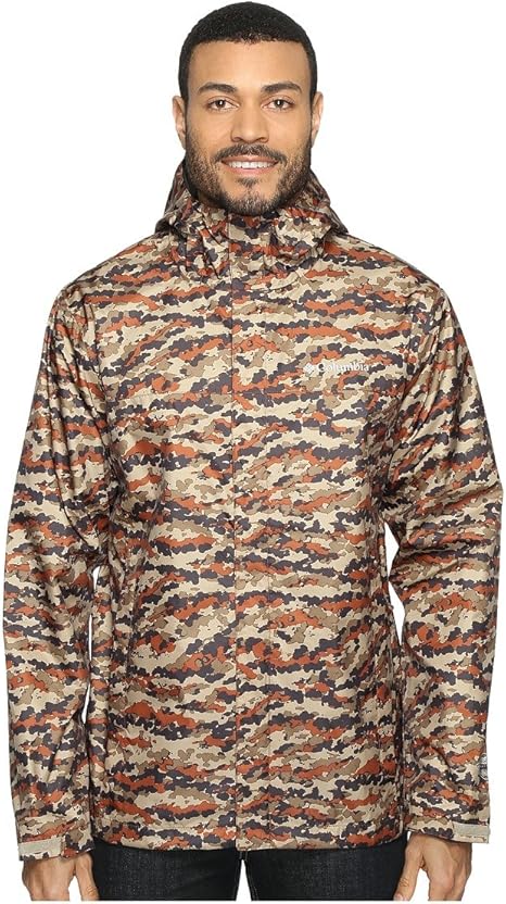 columbia watertight printed jacket