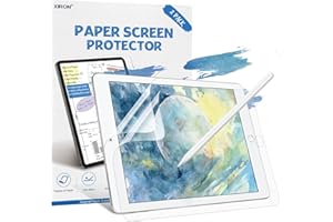 XIRON [2 PACK] Paper Screen Protector for iPad 9th/8th/7th Generation (10.2 Inch, 2021/2020/2019), Matte PET Film for iPad 10.2, Write and Draw Like on Paper, Anti Glare Screen Protector