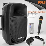 Pyle Portable PA Bluetooth Speaker 1200W 30cm Sub 7.6cm Tweeter USB SD Radio view 7