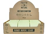 FAITH IN NATURE Aloe Vera Hand Soap Bar 18x100g Vegan Cruelty Free SLS Free