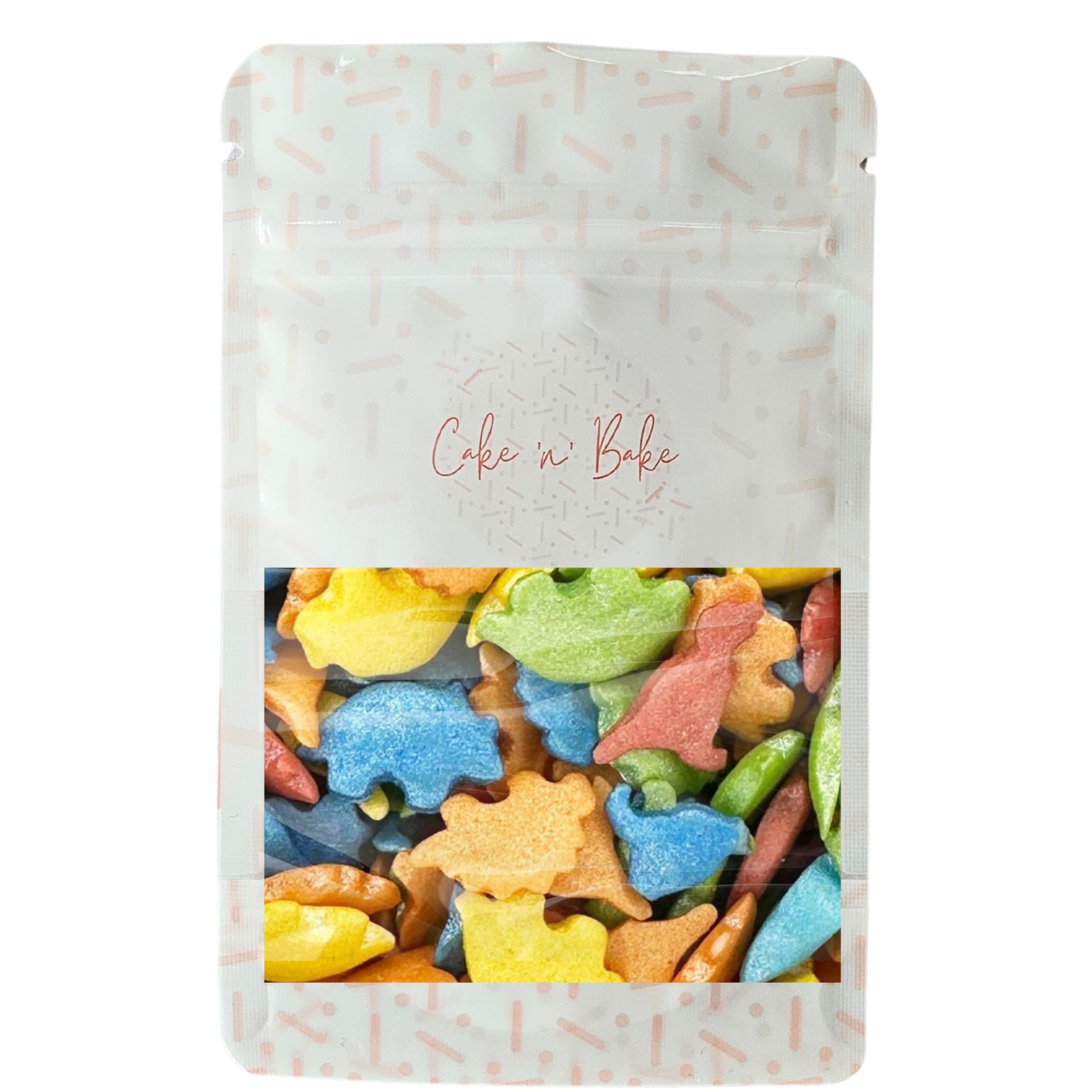 Dinosaur Edible Cupcake Cake Topper Sprinkles (35g)