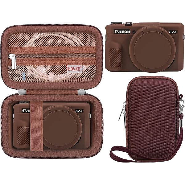 Amazon.com : Rieibi G7X II/G7X III Leather Camera Case - Vintage