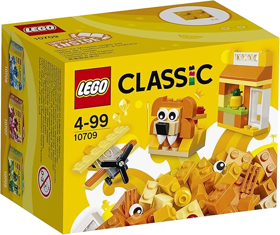 LEGO Classic - Caja creativa de color naranja (10709): Amazon.es: Juguetes y juegos
