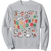 12 Days of Teaching Christmas Funny Kindergarten Teacher Sweatshirt