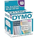 Amazon.com : 2.25 x 1.25 Removable Labels for DYMO Printers - 1, 000 Labels Per Roll, 4 Rolls ...