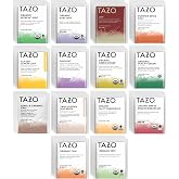 TAZO Tea Bags Variety Sampler Gift Box, 42 Count 14 Flavors | Assorted Tea Collection Featuring 3 of each 14 Unique Flavors for Any Occasion