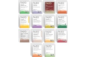 TAZO Tea Bags Sampler Assortment Variety Pack Gift Box (42 Count) 14 Different Flavors Gifts for Her Him Women Men Tea Lovers Couples Family Friends Coworker