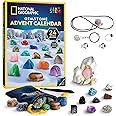 NATIONAL GEOGRAPHIC Gemstone Advent Calendar - 2023 Advent Calendar for Kids with 24 Gemstones to Open Each Day, a Complete R