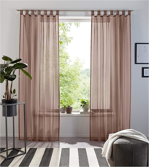 Download Cortinas marrones salon HD