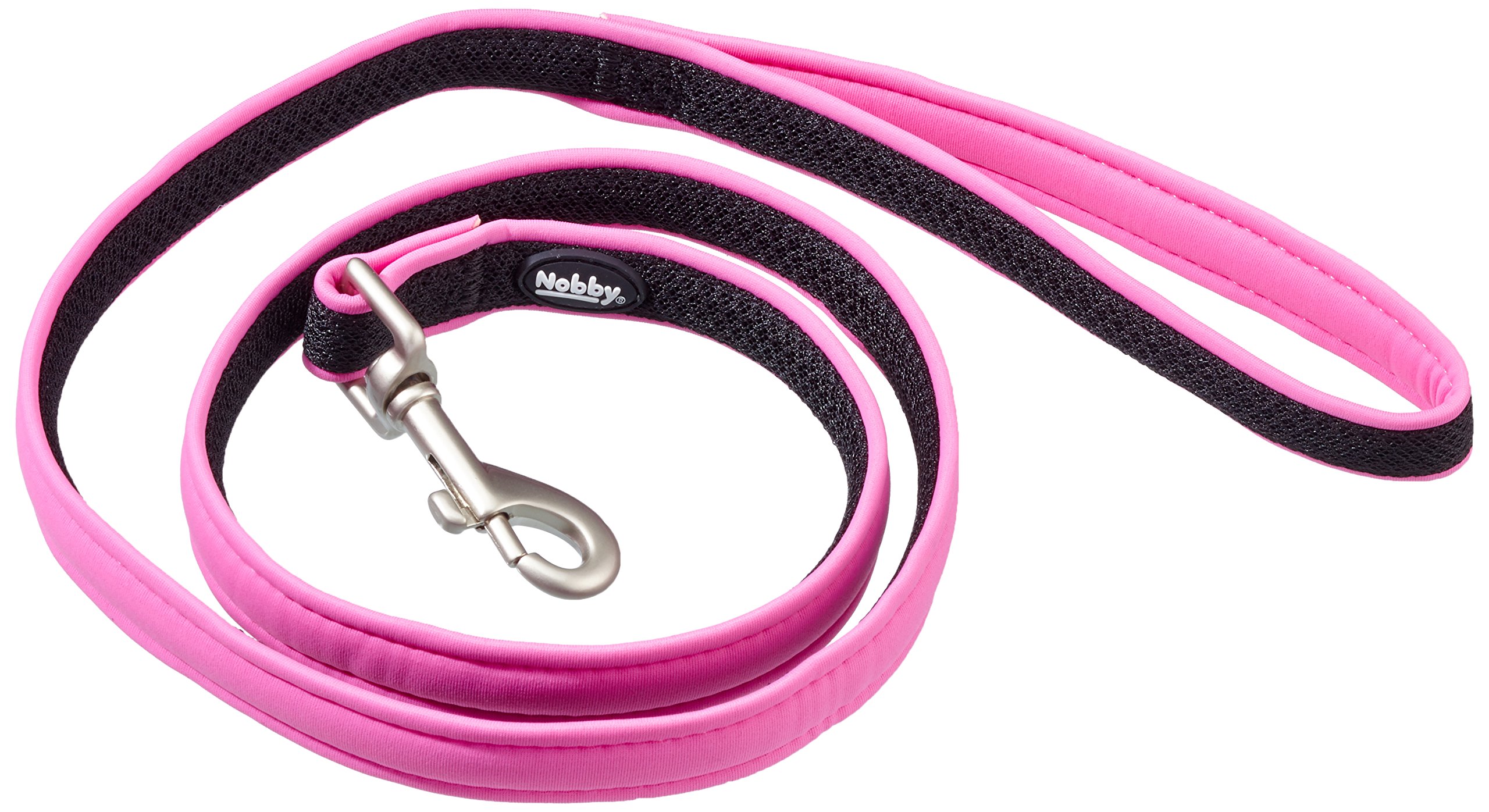 Nobby Preno Mesh Dog Lead, 120 cm/15 - 20 mm, Pink