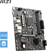 MSI PRO H610M-G Micro-ATX Motherboard LGA 1700 DDR5 PCIe 4.0 Gen3 M.2 view 5