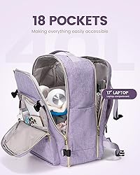 LOVEVOOK Travel Backpack for Women Men as Personal