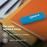 Integral Neon-C 64GB USB 3.2 Gen 1 Type-C Flash Drive Neon Blue view 2
