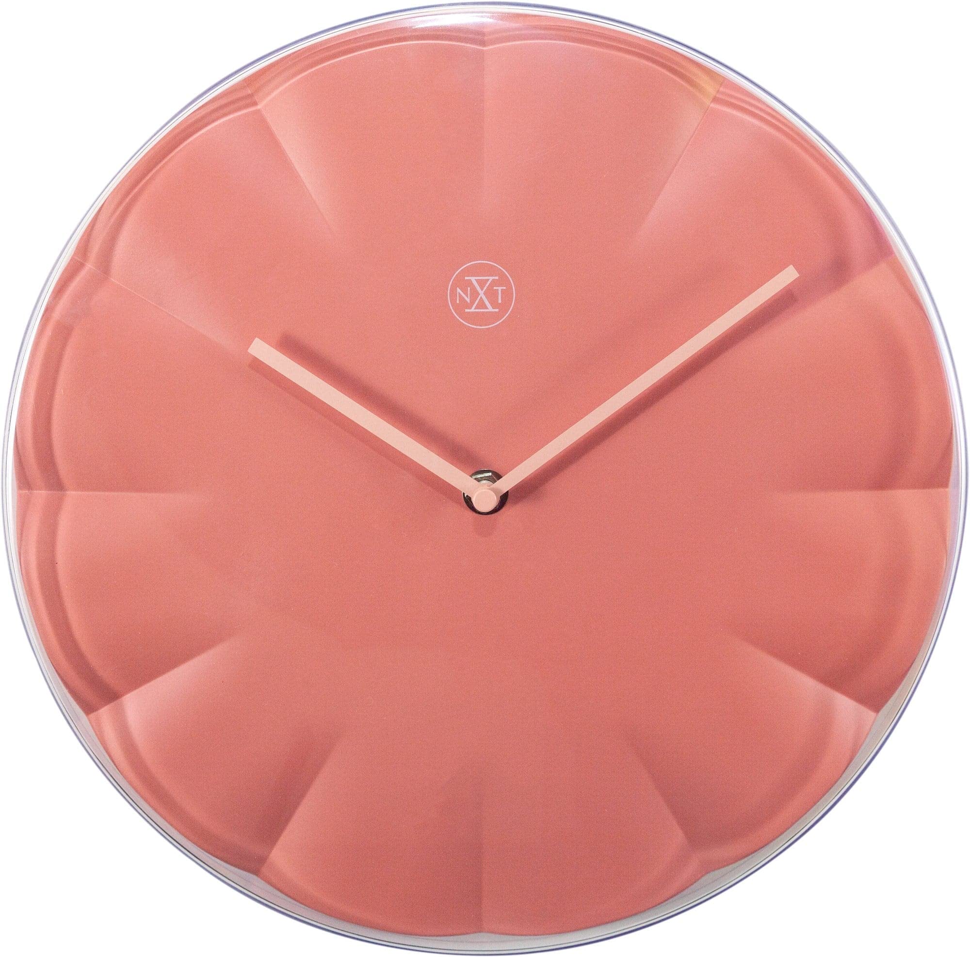 nXt - Wall clock - Ø 29,5 cm - Plastic - Red - 'Sweet'