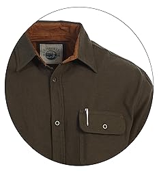 Gioberti Men's Brushed Flannel 100% Cotton Plaid