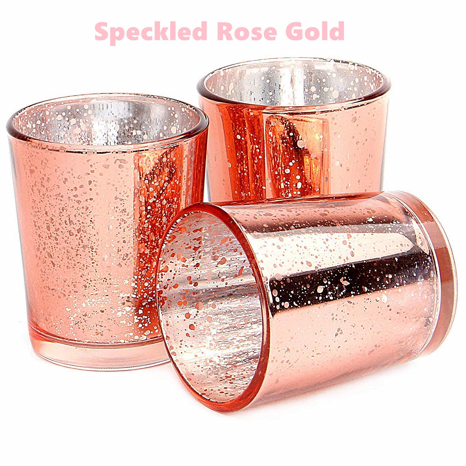 Tea Light Candles Not Included Gbateri 12 Pack Speckled Gold Votive Candle Holders Round Mercury Glass Tealight Candle Holders 2 H For Home Parties Gold And Wedding Decor Candles Holders Candleholders Femsa Com